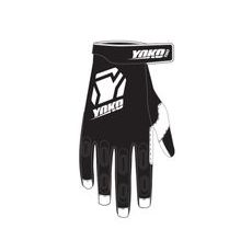 MX rokavice YOKO TWO black/white M (8)