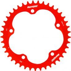 Aluminijasti zadnji verižnik (zobnik) SUPERSPROX RAL-614:41-RED rdeč 41T, 525