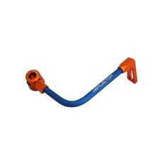 Lever guard ACCOSSATO DE001 with blue hose and joint right, aluminium