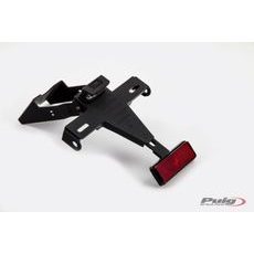 Adjustable license support PUIG 3620N črna