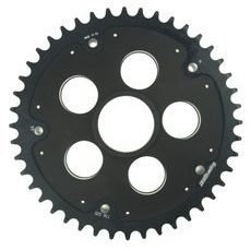 Rear sprocket STEALTH with alloy disc SUPERSPROX RSA-736:41-BLK Črn 41T, 520