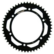Zadnji verižnik (zobnik) SUPERSPROX RFE-1249:51-BLK črna 51T, 428