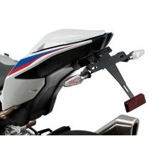 Adjustable license support PUIG 3705N črna