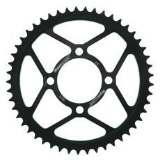 Zadnji verižnik (zobnik) SUPERSPROX RFE-1843:49-BLK črna 49T, 428