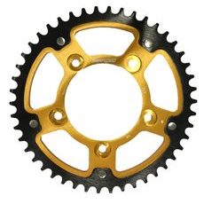 Zadnji verižnik (zobnik) SUPERSPROX STEALTH RST-743:46-GLD zlata 46T, 520
