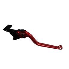 Ročica zavore ACCOSSATO EDF023 fixed CNC-worked aluminium, red