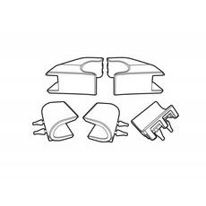 Rubber set SHAD D1B361GOR for SH35 and SH36