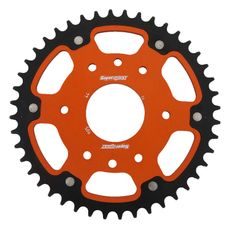 Zadnji verižnik (zobnik) SUPERSPROX STEALTH RST-905:44-ORG oranžna 44T, 520