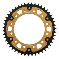 Zadnji verižnik (zobnik) SUPERSPROX STEALTH RST-6:47-GLD zlata 47T, 525