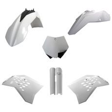 Set plastik POLISPORT 91438 White KTM