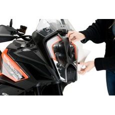 Adhere headlight protector PUIG 21444W prozorna
