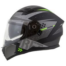 Integralna čelada CASSIDA INTEGRAL 3.0 DRFT matt grey /black /green M