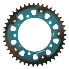 Zadnji verižnik (zobnik) SUPERSPROX STEALTH RST-1800:43-BLU moder 43T, 530