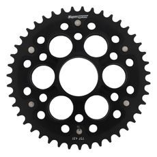 Rear sprocket SUPERSPROX STEALTH RST-737:43-BLK črna 43T, 520