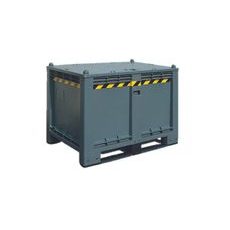 Battery container to stock empty battery 250 lt LV8 EIG-CBE600ADRCT - optional cover