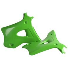 Radiator scoops POLISPORT 8420000002 (par) green
