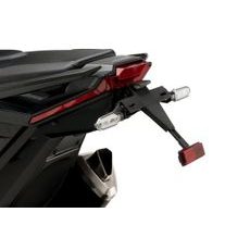 Adjustable license support PUIG 20998N črna
