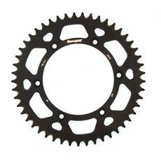 Aluminijasti zadnji verižnik (zobnik) SUPERSPROX RAL-1512:49-BLK črna 49T, 520
