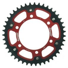 Zadnji verižnik (zobnik) SUPERSPROX STEALTH RST-479:43-RED rdeč 43T, 530