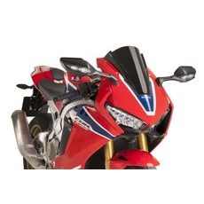 Windscreen PUIG RACING 9407N črna