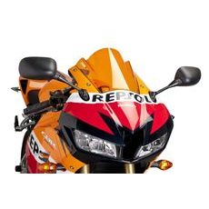 Windscreen PUIG RACING 6478T oranžna