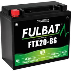Gelski akumulator FULBAT FTX20-BS GEL
