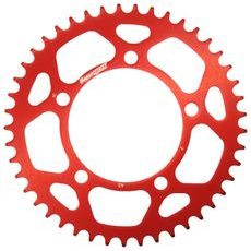 Rear ALU sprocket SUPERSPROX RAL-7:45-RED rdeč 45T, 525