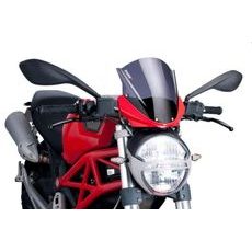 Windscreen PUIG RACING 5650F dark smoke