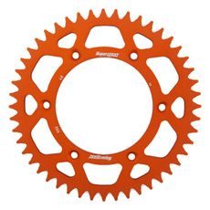 Rear ALU sprocket SUPERSPROX RAL-990:48-ORG oranžna 48T, 520