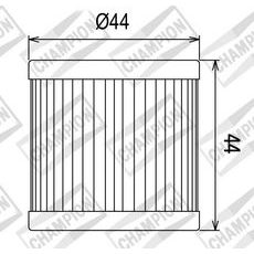 Oljni filter CHAMPION COF039 100609625