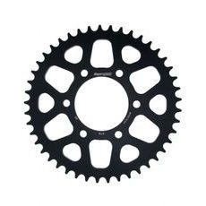 Aluminijasti zadnji verižnik (zobnik) SUPERSPROX RAL-478:45-BLK črna 45T, 520