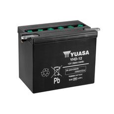 Conventional 12V battery NO ACID YUASA YHD-12