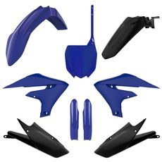 Set plastik POLISPORT 91411 blue yam 98/black