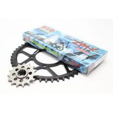 Verižni set D.I.D + SUPERSPROX ZVM-X serie in gold color