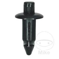 Plastična kovica (push) JMP črna 10 pieces