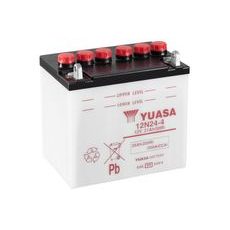 Conventional 12V battery with acid YUASA 12N24-4