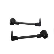 Lever guard ACCOSSATO DE008 with black hose and joint right + left, carbon