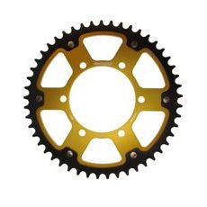 Zadnji verižnik (zobnik) SUPERSPROX STEALTH RST-2012:49-GLD zlata 49T, 525