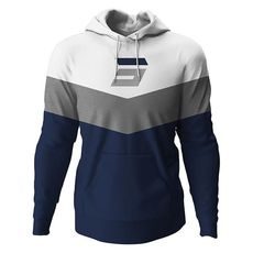 Hoodie SHOT STRIPE A07-53B1-A02-09 navy M