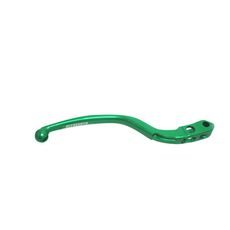Brake lever ACCOSSATO LV001 for Accossato (no Ready to Brake) and Brembo radial brake master cylinders - fixed - in Aluminium zelena