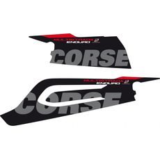 Swing arm protector kit stickers PUIG GS 20213N črna