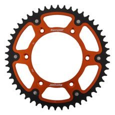 Rear sprocket SUPERSPROX STEALTH RST-990:50-ORG oranžna 50T, 520