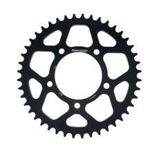 Aluminijasti zadnji verižnik (zobnik) SUPERSPROX RAL-807:44-BLK črna 44T, 525