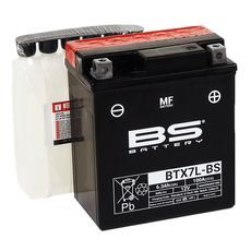 Akumulator brez vzdrževanja BS-BATTERY BTX7L-BS (YTX7L-BS)