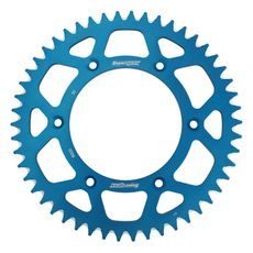Aluminijasti zadnji verižnik (zobnik) SUPERSPROX RAL-8000:50-BLU moder 50T, 520