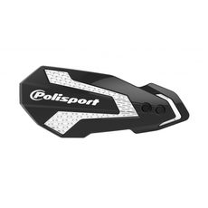 Handguard POLISPORT MX FLOW 8308200038 with mounting system black/white