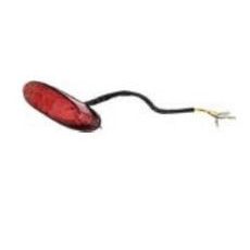 Tail Light for rear fender POLISPORT RSP LED 2.0 8678100020 Rdeč