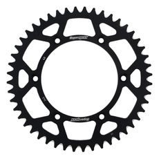 Aluminijasti zadnji verižnik (zobnik) SUPERSPROX RAL-245/2:48-BLK črna 48T, 520