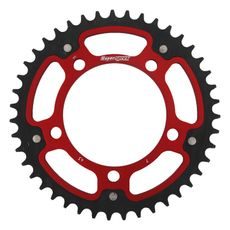 Zadnji verižnik (zobnik) SUPERSPROX STEALTH RST-7:43-RED rdeč 43T, 525