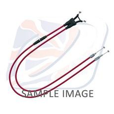 Throttle cables (pair) Venhill T01-4-139-RD featherlight rdeč